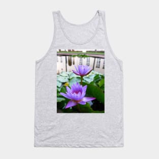 Water Lillies, Victoria Falls Hotel, Zimbabwe Tank Top